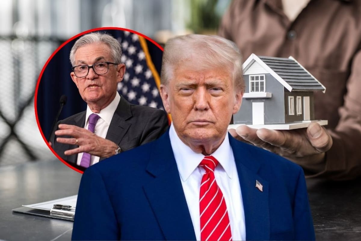 Trump exige bajar las tasas de interés por el daño al mercado inmobiliario y arremete contra Jerome Powell, a quien llama “el peor nombramiento” de su presidencia