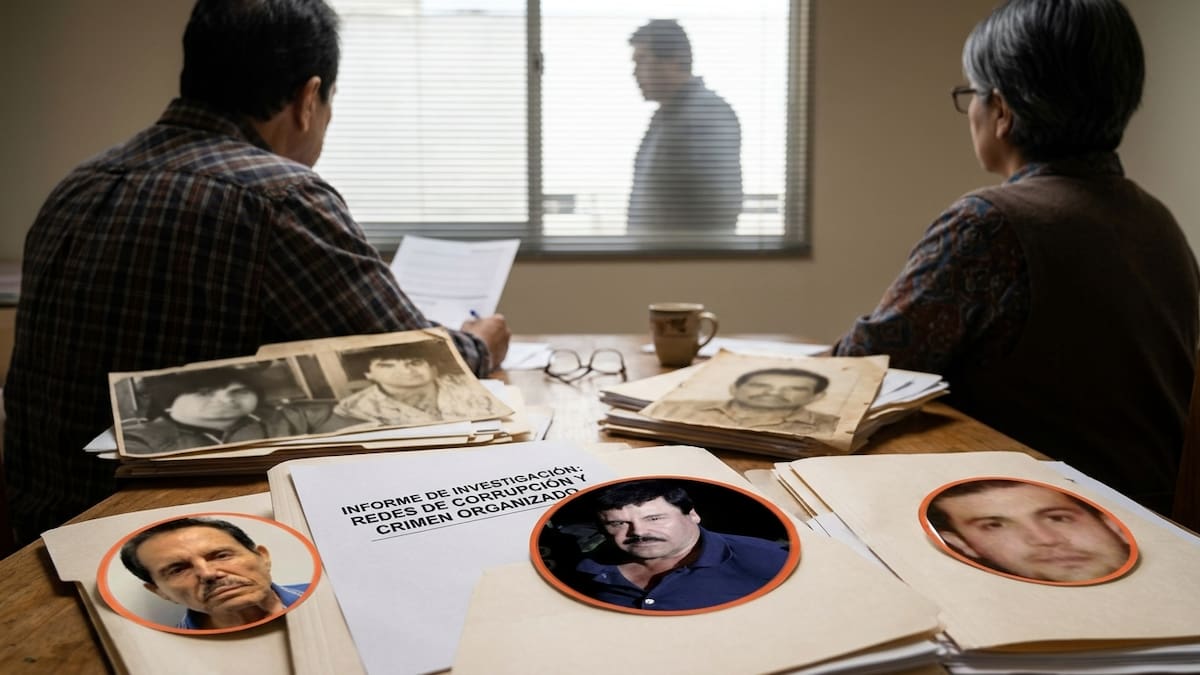 De los Arellano Félix a las familias Guzmán y Zambada, los vínculos de sangre aparecen en 44 de 72 relevos de poder criminal y ayudan a explicar cómo algunos clanes conservan su influencia durante décadas