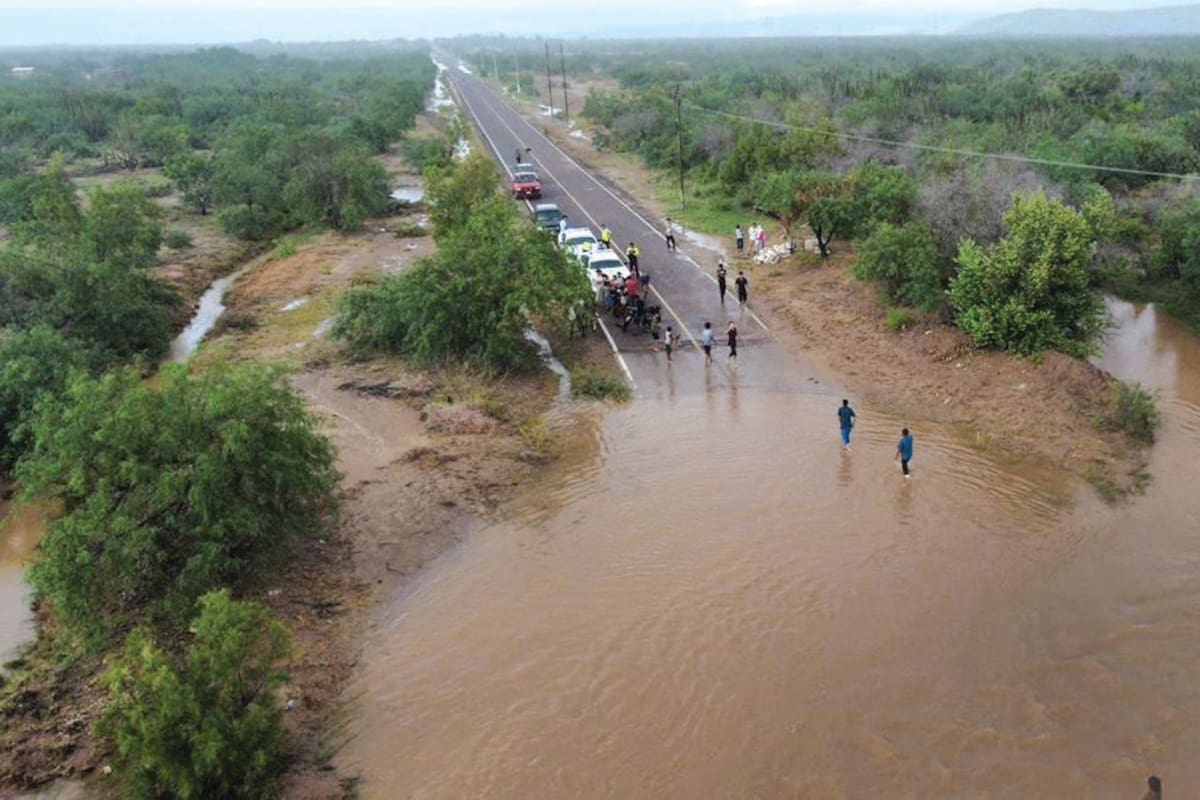 Autoridades reportan saldo blanco por lluvias del fin de semana en Sonora