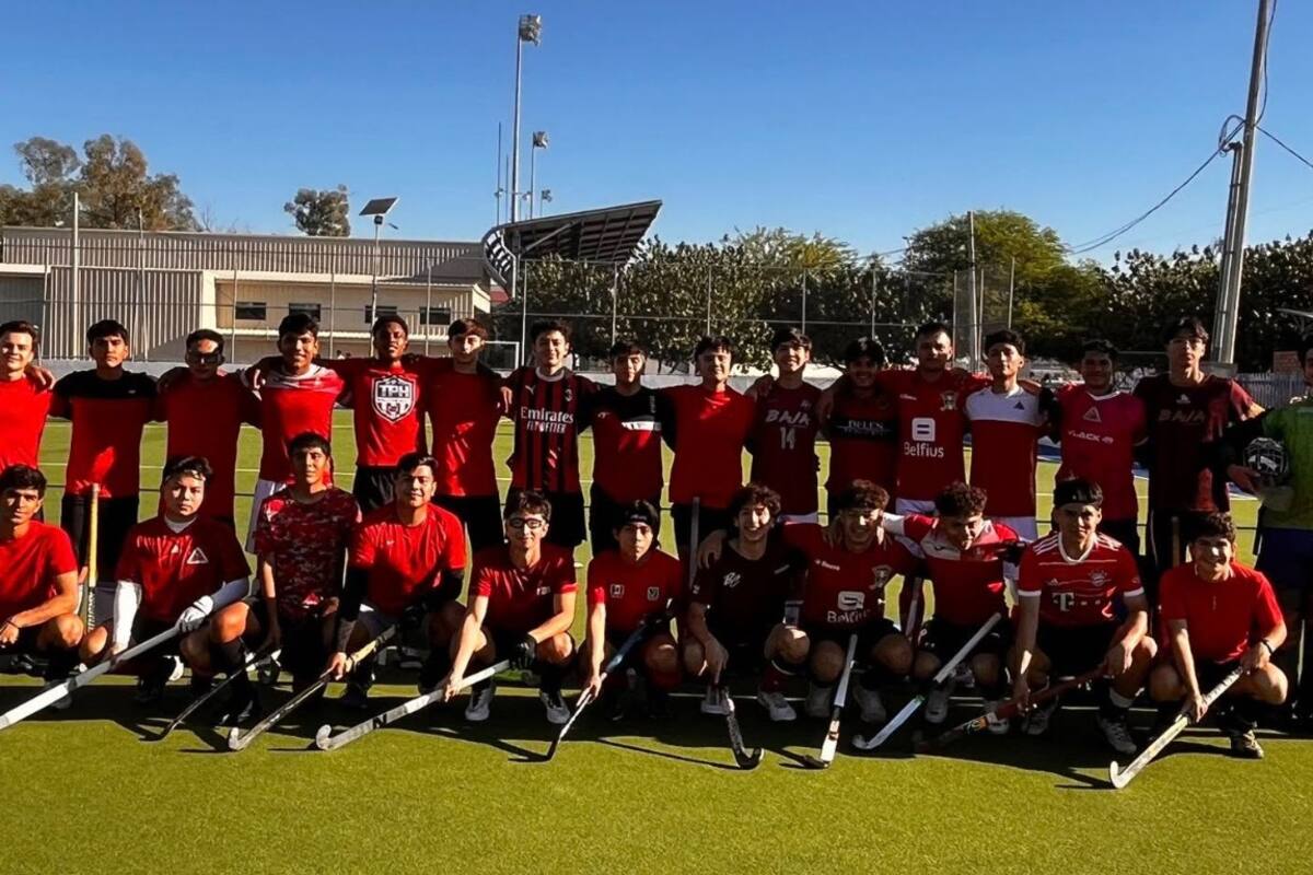 Se concentra la preselección de Hockey Sobre Pasto en Mexicali