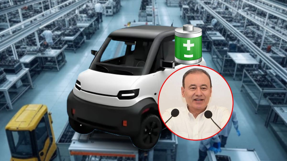 El gobernador de Sonora, Alfonso Durazo, buscará establecer fábrica de baterías para que Olinia se arme en Sonora. | Grok