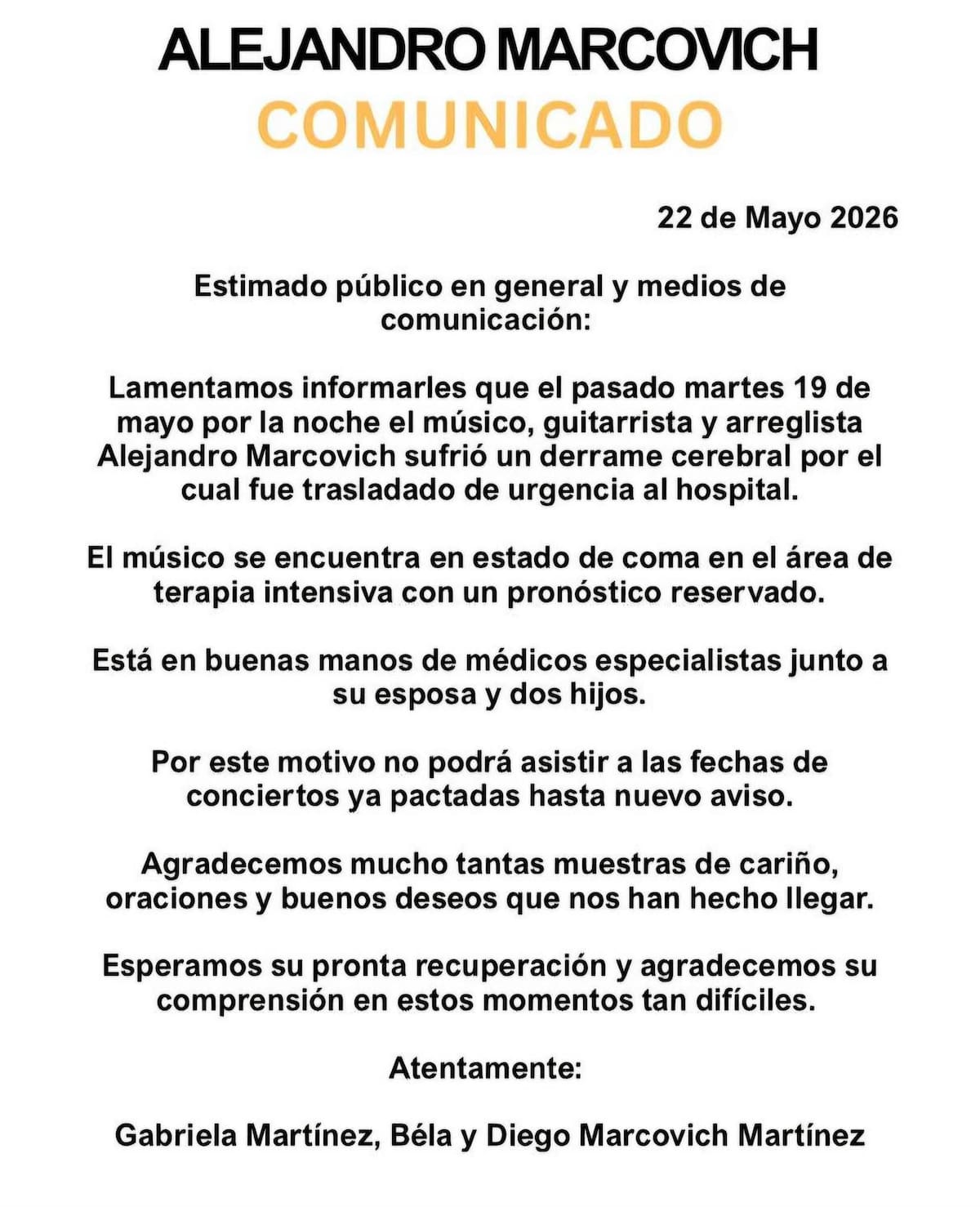 Créditos: Redes Sociales
