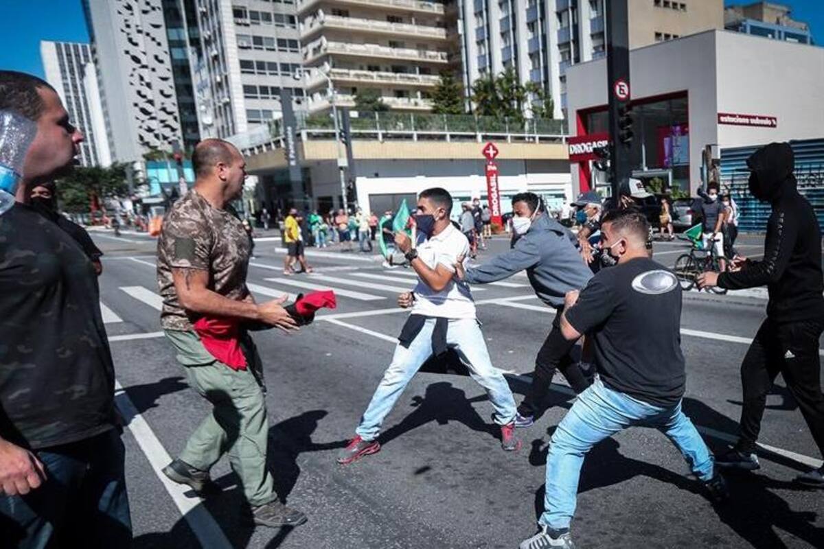 Justicia brasileña prohibe marchas antagónicas en el mismo sitio