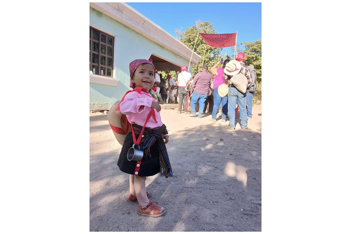 Con solo dos años, Abril es la sanjuanera más pequeña