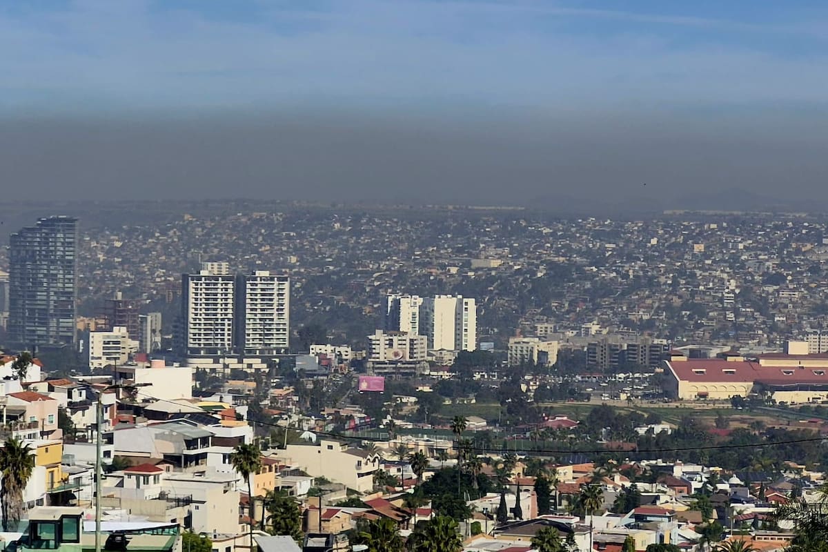 Contaminación y calor extremo deterioran calidad del aire en Tijuana