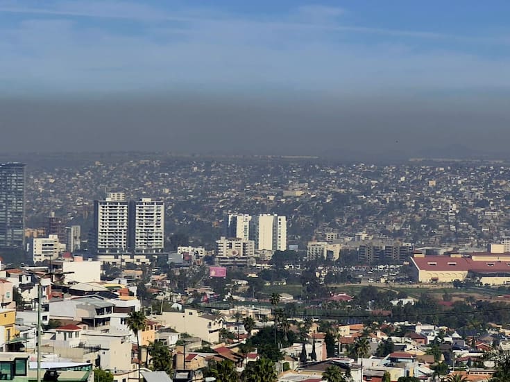 Contaminación y calor extremo deterioran calidad del aire en Tijuana