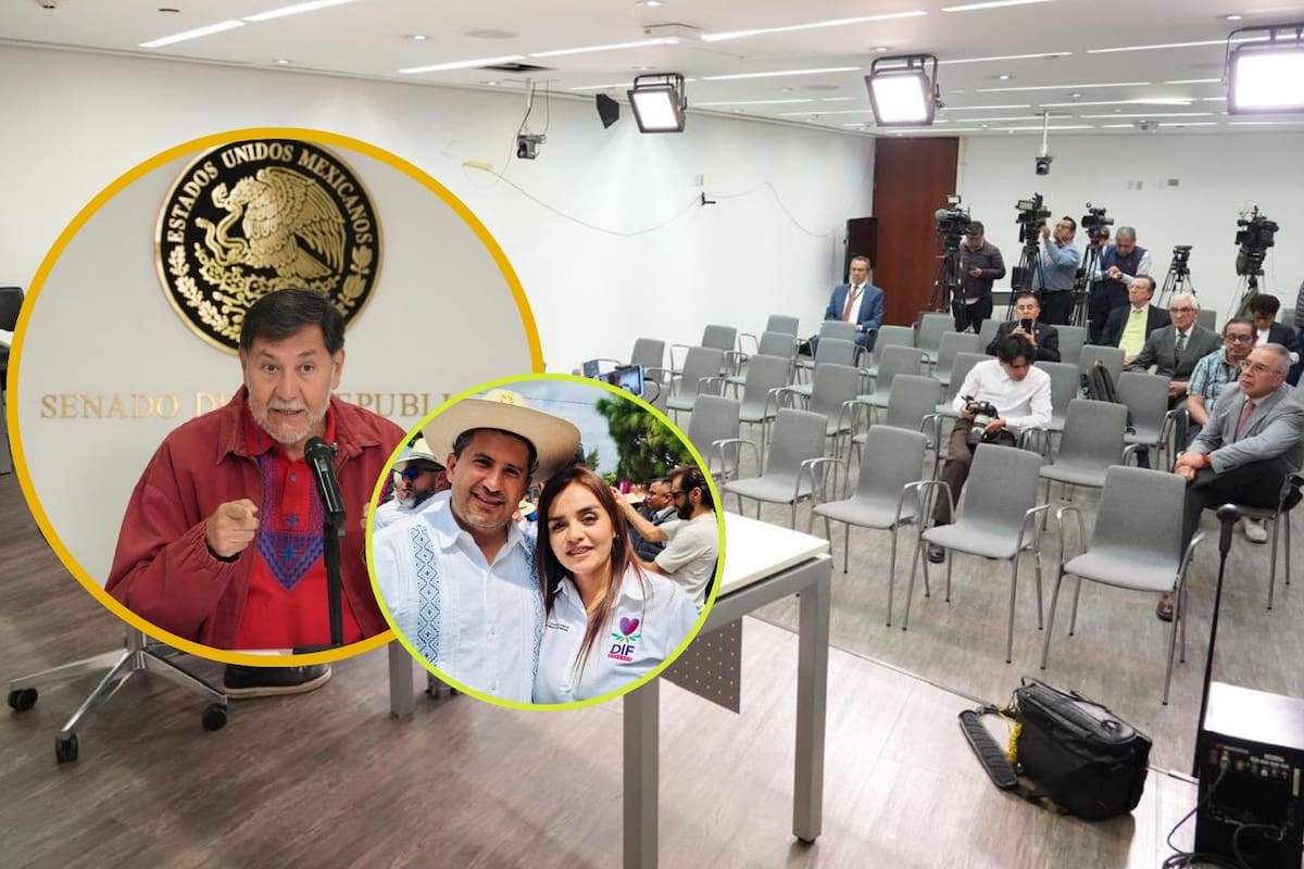 Tras acusar a Grecia Quiroz, la viuda de Carlos Manzo, de “fascista” y “ambiciosa”, a Noroña lo dejan plantado en conferencia mientras él sostiene que hay una campaña en su contra y pese a ello Morena “mantendrá el gobierno y la mayoría de gobiernos en disputa en 2027”