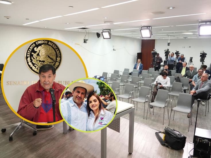 Tras acusar a Grecia Quiroz, la viuda de Carlos Manzo, de “fascista” y “ambiciosa”, a Noroña lo dejan plantado en conferencia mientras él sostiene que hay una campaña en su contra y pese a ello Morena “mantendrá el gobierno y la mayoría de gobiernos en disputa en 2027”