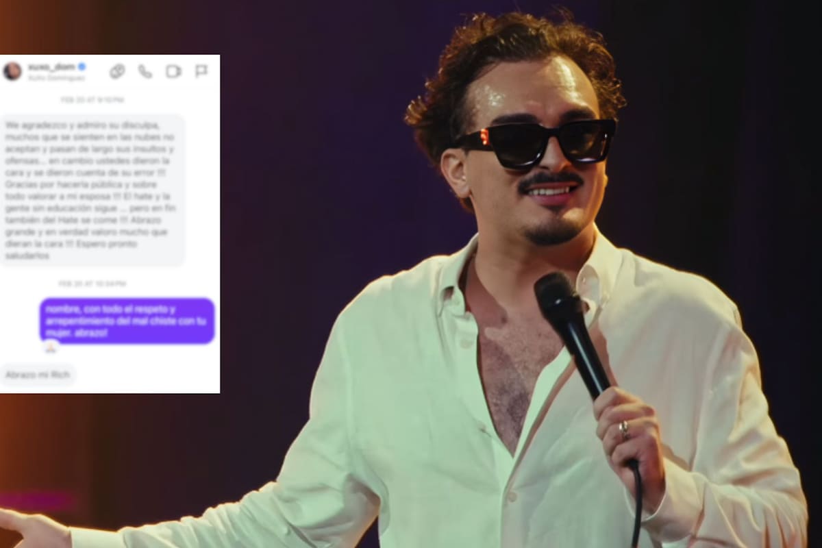 Ricardo Pérez exhibe mensajes y asegura que esposo de Jessica Bustos aceptó sus disculpas antes de la denuncia: “Del hate se come”