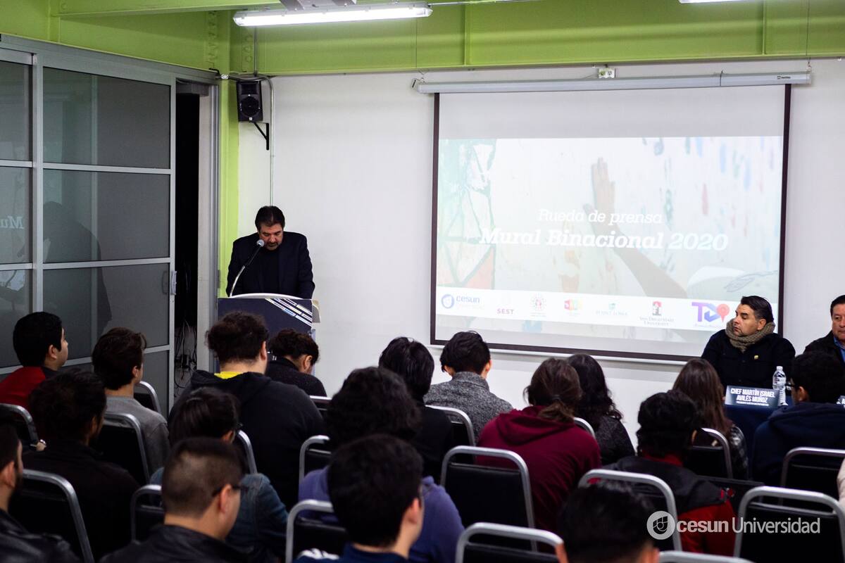 Promoverán la inclusión de la niñez con mural binacional