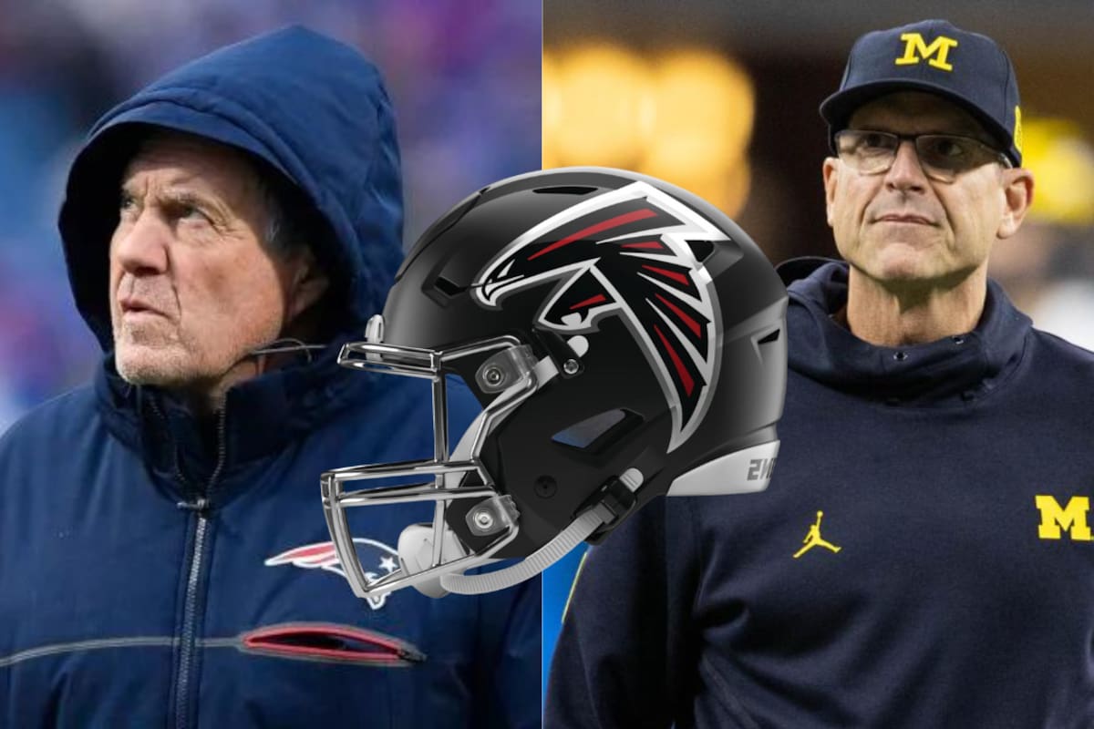 NFL: Bill Belichick se apunta como candidato en ser el nuevo entrenador de Falcons, al igual que Jim Harbaugh