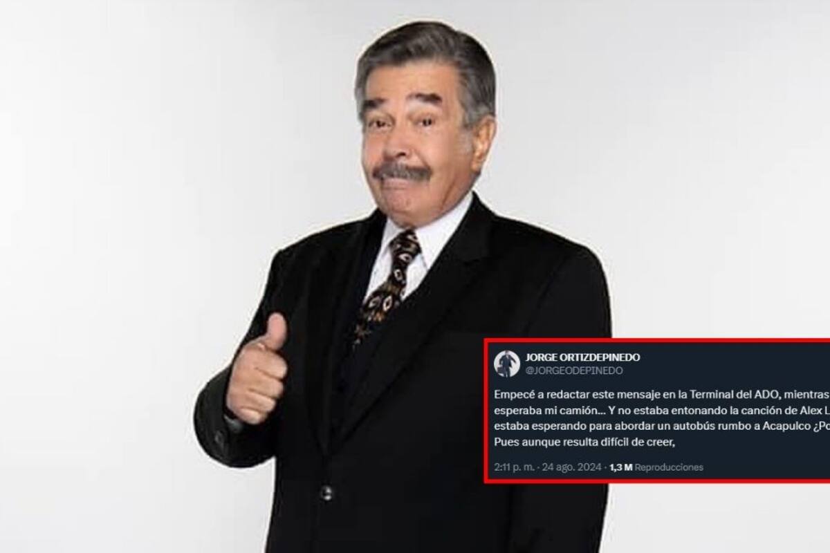 Jorge Ortiz de Pinedo denuncia que el AICM no lo dejó viajar con su tanque de oxígeno