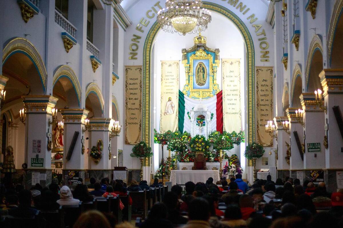 Arzobispo celebrará misa de Nochebuena en el Santuario de la Virgen de Guadalupe