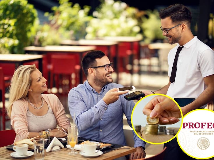 Restaurantes que cobren propina obligatoria en México pueden recibir multas de hasta 3 millones de pesos, advierte Profeco sobre práctica ilegal