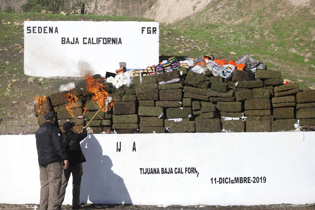 Reducen al carbón más de 6 toneladas de distintas drogas