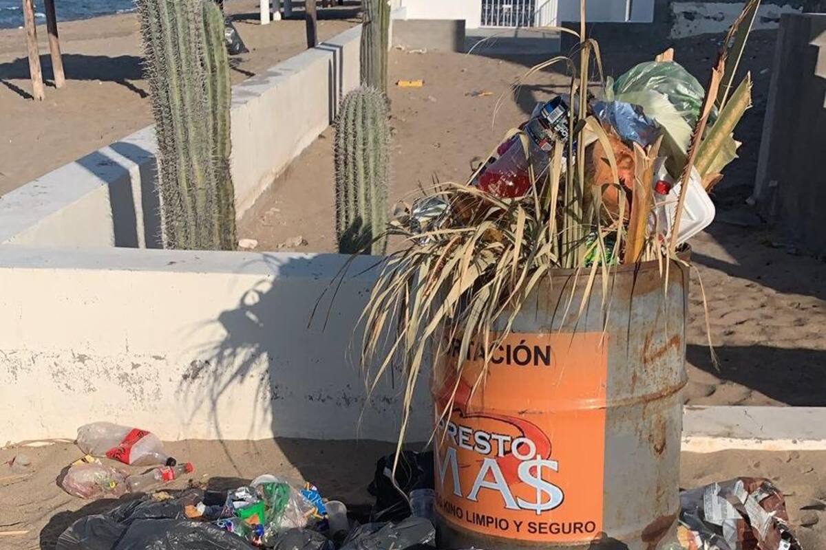 Patronato Kino Limpio contrata a 5 habitantes para limpiar