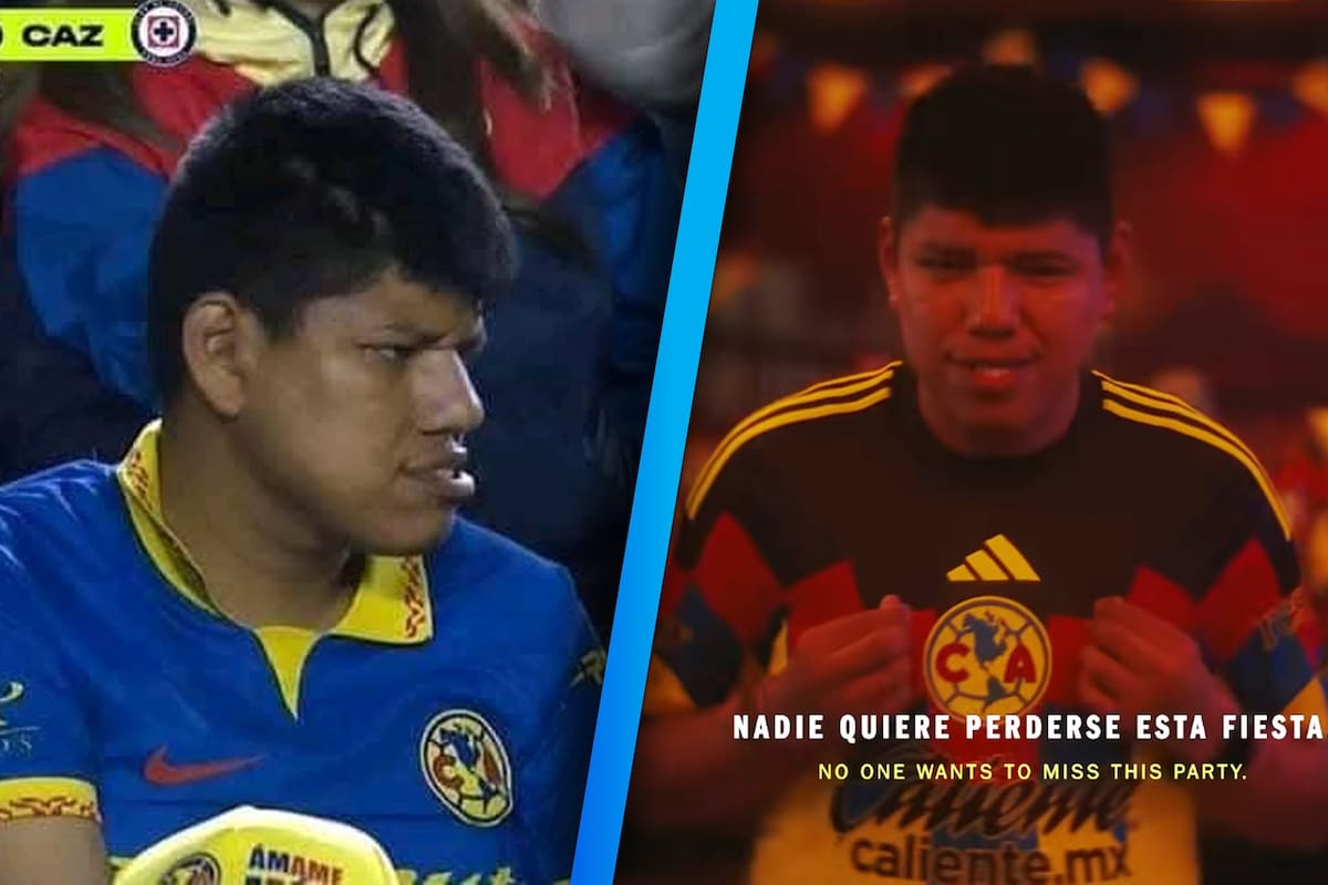 TV Azteca se burló de aficionado del América y ahora es modelo de Adidas en comercial