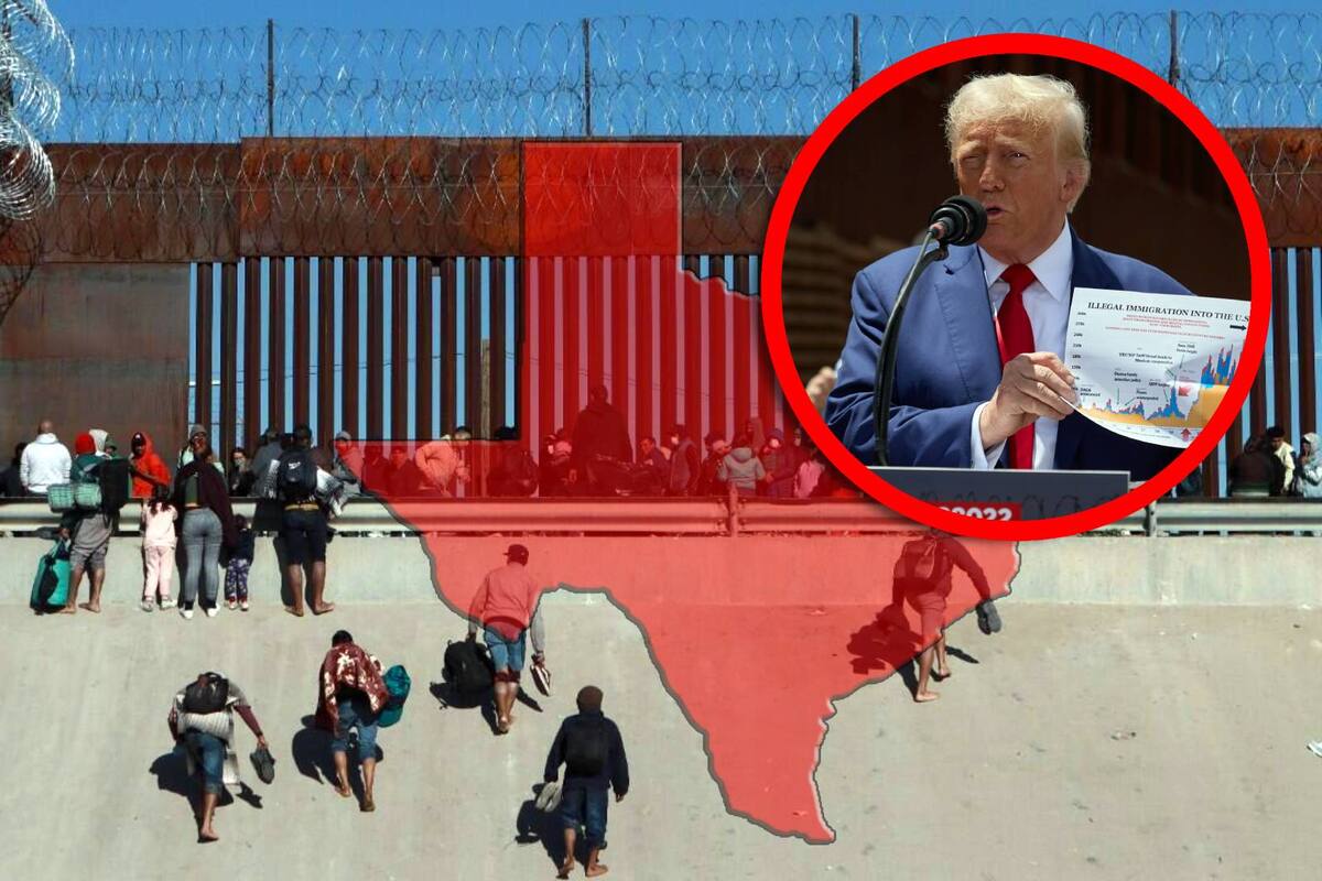 Texas comprará partes del muro fronterizo y las donará a Donald Trump
