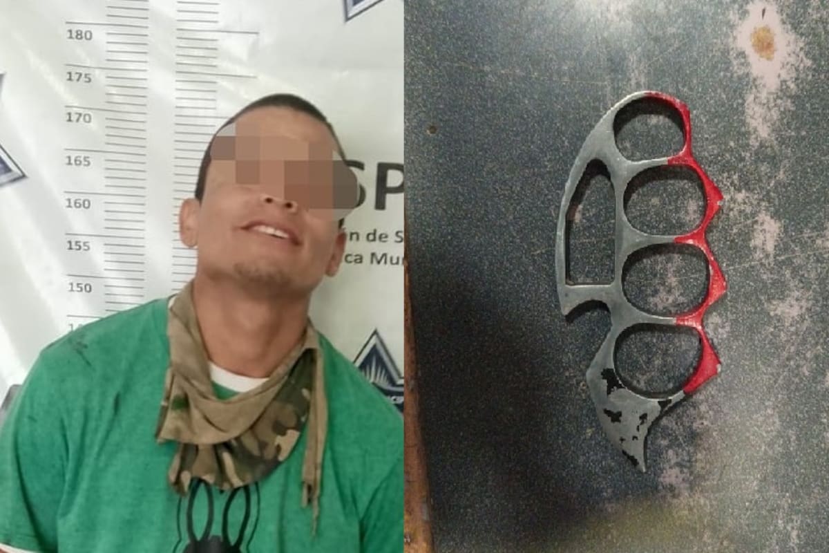 Lo atrapan espiando un local… y descubren que tenía orden de arresto