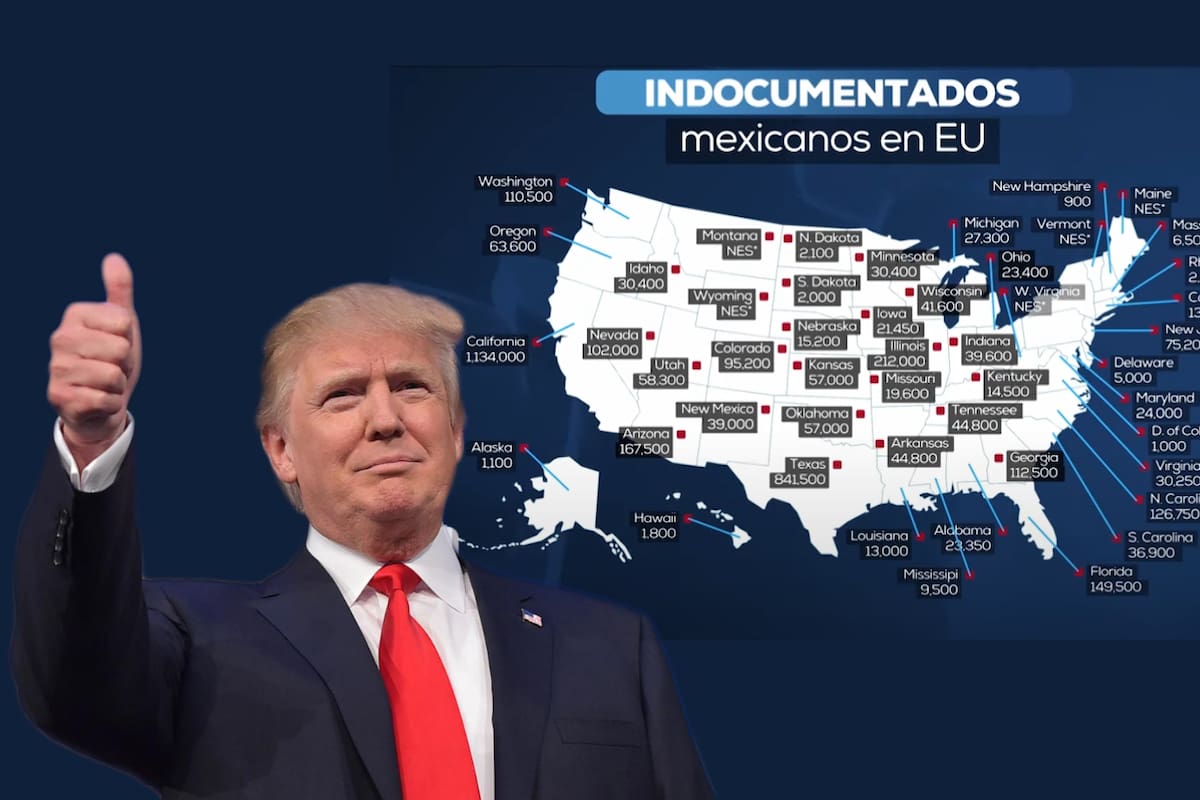 ¿Cuántos mexicanos indocumentados hay en EU?