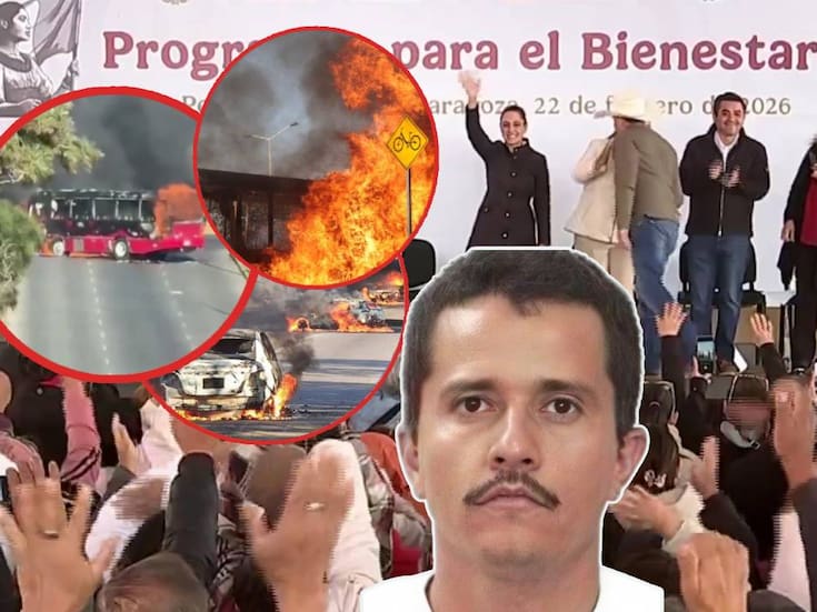 Mientras Claudia Sheinbaum se encuentra en Coahuila en un acto del programa de Bienestar, en redes le envían fuertes críticas por falta de pronunciamiento oficial tras bloqueos en Jalisco y reportes de que Nemesio Oseguera Cervantes “El Mencho” fue abatido