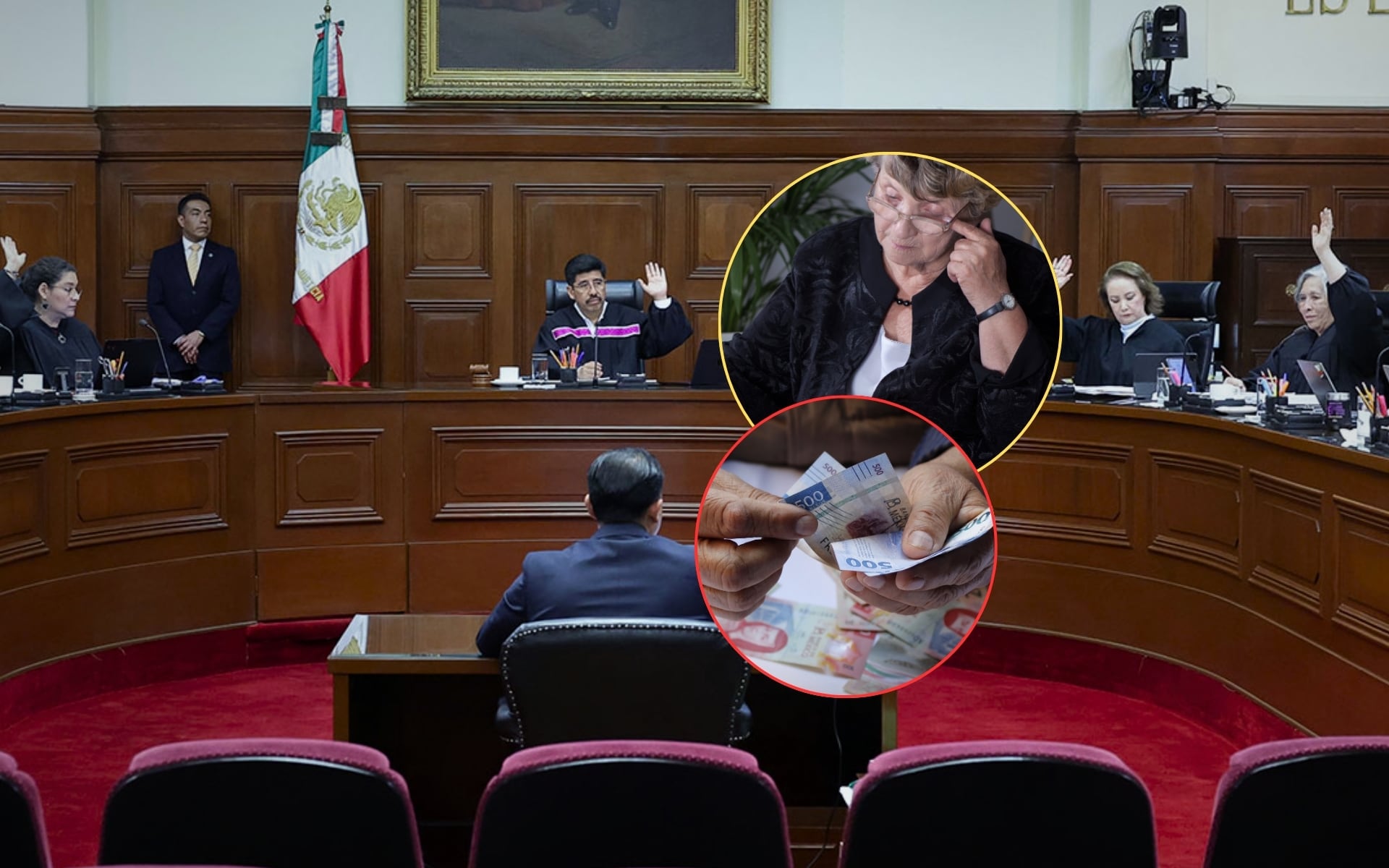 La Suprema Corte determinó que trabajar, casarse o rehacer la vida no puede ser motivo para perder la pensión por viudez, al considerar que estas condiciones violan el derecho a la seguridad social y a una vida digna. Foto: Especial (SCJN/Canva)