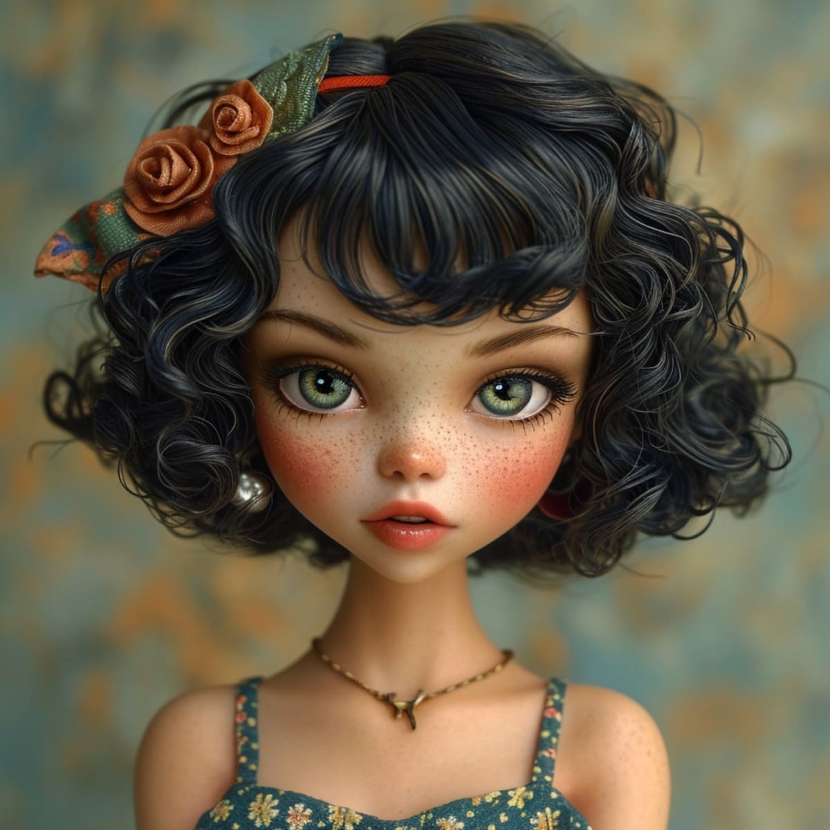 Betty Boop, el clásico animado, toma forma como una deslumbrante creación de la inteligencia artificial.