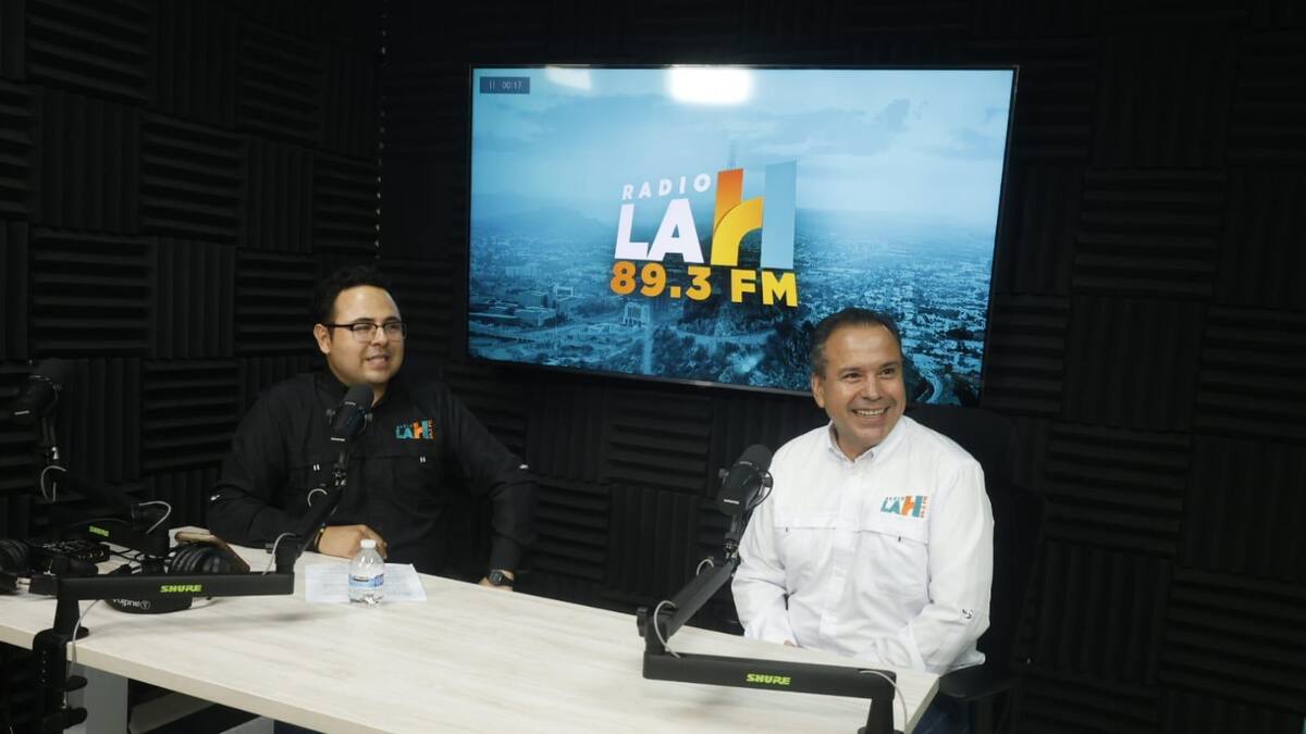 Antonio Astiazarán inaugura la nueva estación pública “Radio La H 89.3 FM” para fortalecer la identidad hermosillense
