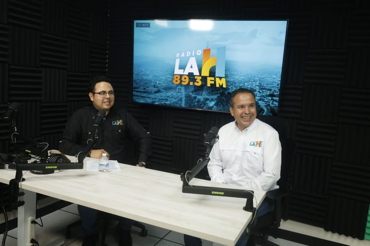 Antonio Astiazarán inaugura la nueva estación pública “Radio La H 89.3 FM” para fortalecer la identidad hermosillense