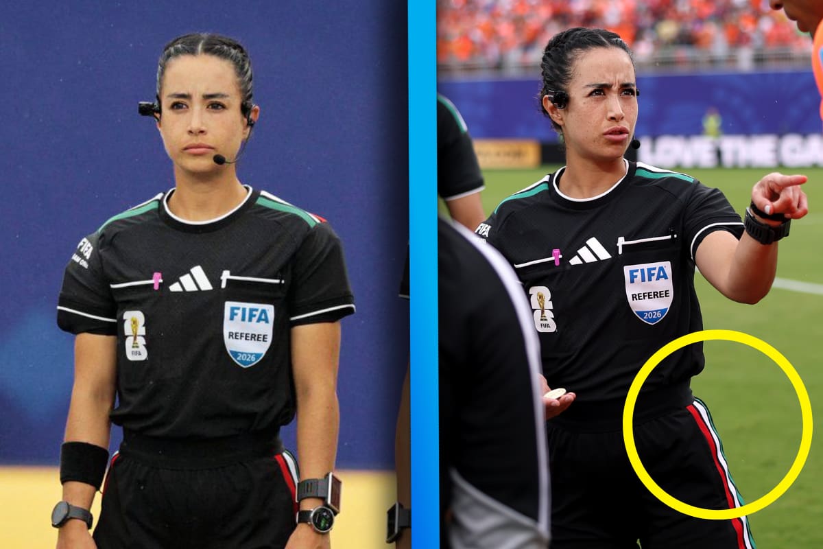 ¿Por qué Katia Itzel García llevó los colores de México en su debut como árbitra en el Mundial 2026?