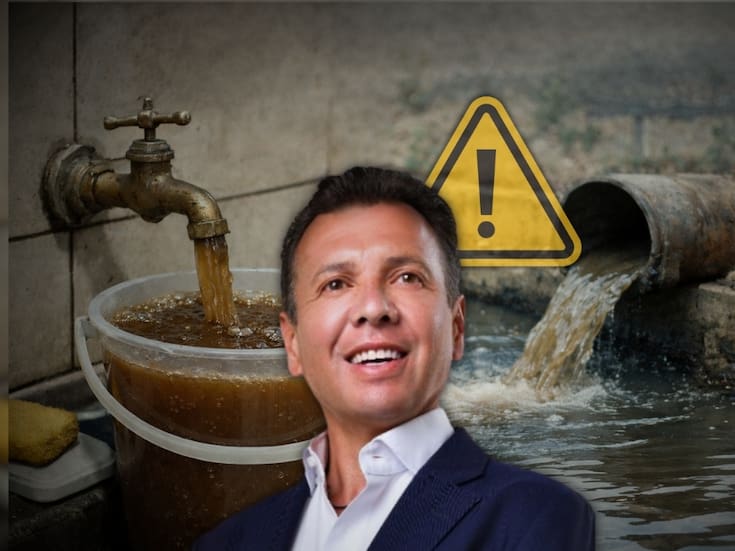 Está saliendo agua café y con mal olor en las casas por descargas clandestinas en el Sistema Antiguo de Abastecimiento de Guadalajara; Pablo Lemus planteó un nuevo acueducto de 11 mil 500 millones de pesos