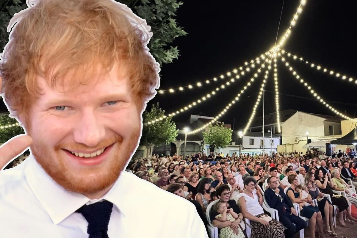 “¡Viva la Virgen del Rosario!”: Ed Sheeran sorprende felicitando en español a un pueblo murciano en sus fiestas