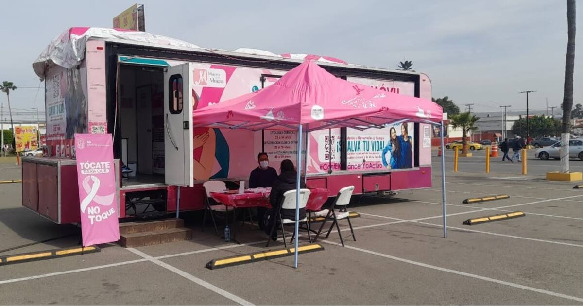 Llevan Módulo Rosa a Plaza Las Fuentes