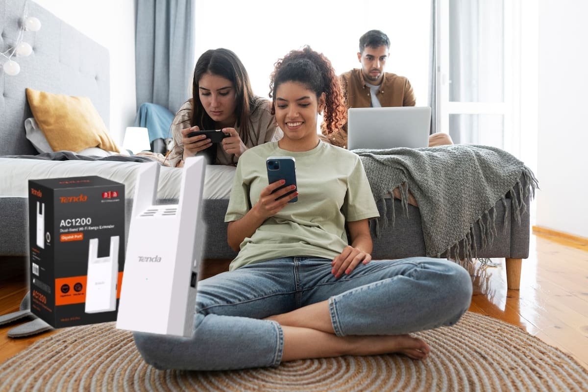 Mercado Libre rebaja 24 por ciento el repetidor WiFi 5 Tenda A18 Pro, una opción económica con tres años de garantía para eliminar las zonas sin internet en el hogar