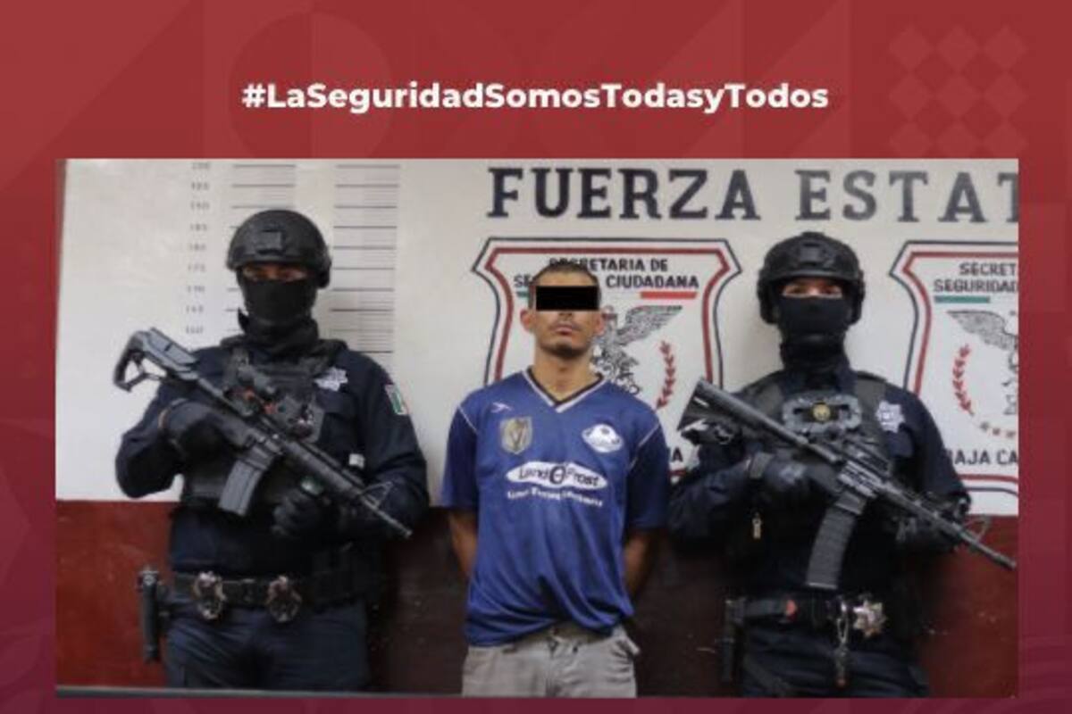 Hombre buscado por homicidio es detenido por la Fuerza Estatal