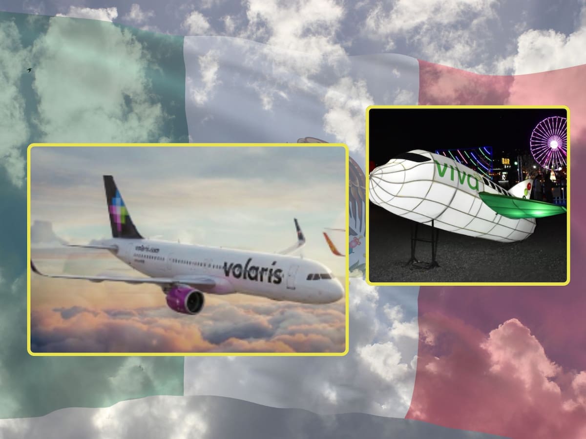 Volaris y Viva Aerobus acuerdan fusionarse para crear un nuevo grupo mexicano de aerolíneas de bajo costo. | Crédito: Instagram oficial/Canva