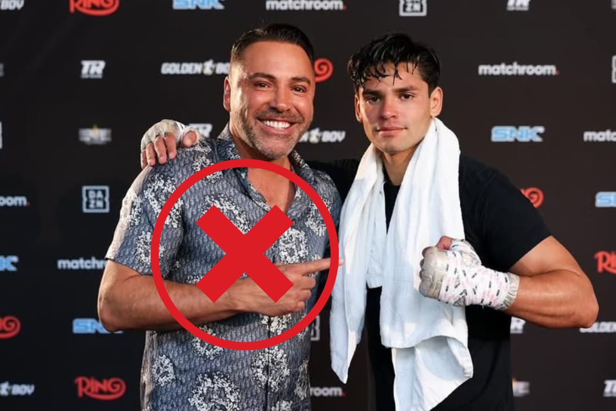 ¿Por qué Ryan García YA NO quiere que Óscar De la Hoya siga siendo su promotor?