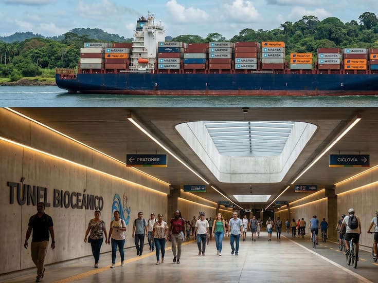 Cruzar el Canal de Panamá caminando podría dejar de ser imposible con un túnel subterráneo para peatones y ciclistas, una propuesta finalista entre 487 proyectos que busca transformar la movilidad y reconectar una ciudad dividida