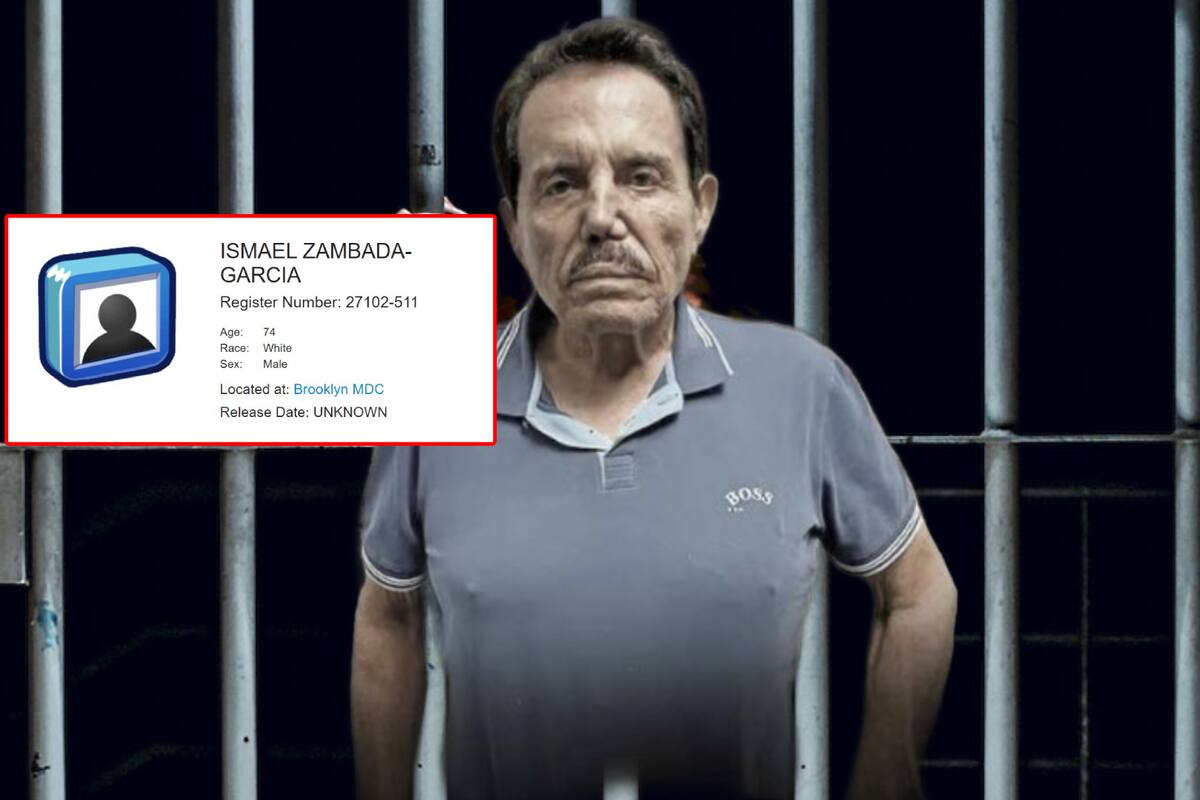 ‘El Mayo’ aparece en la misma correccional que García Luna en Brooklyn