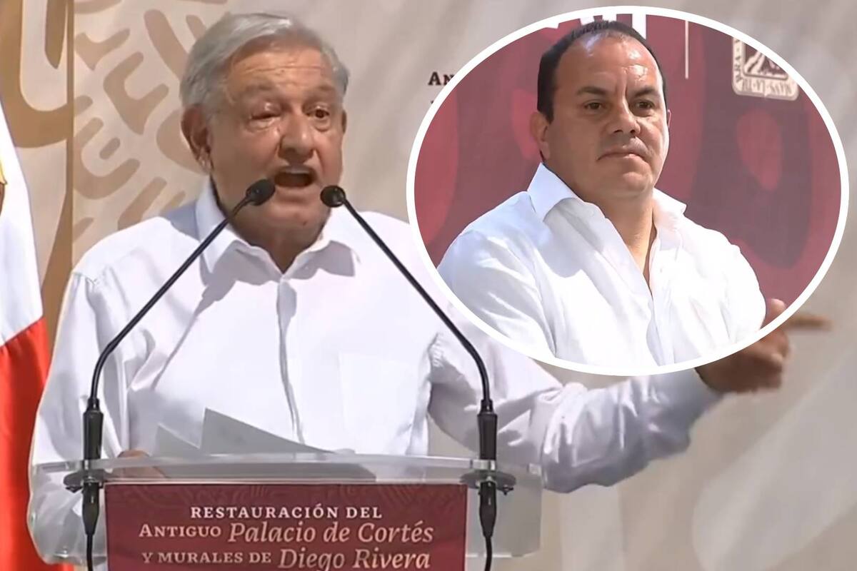 AMLO defiende a Cuauhtémoc Blanco ante abucheos: “Es un gran Gobernador”, dice (VIDEO)