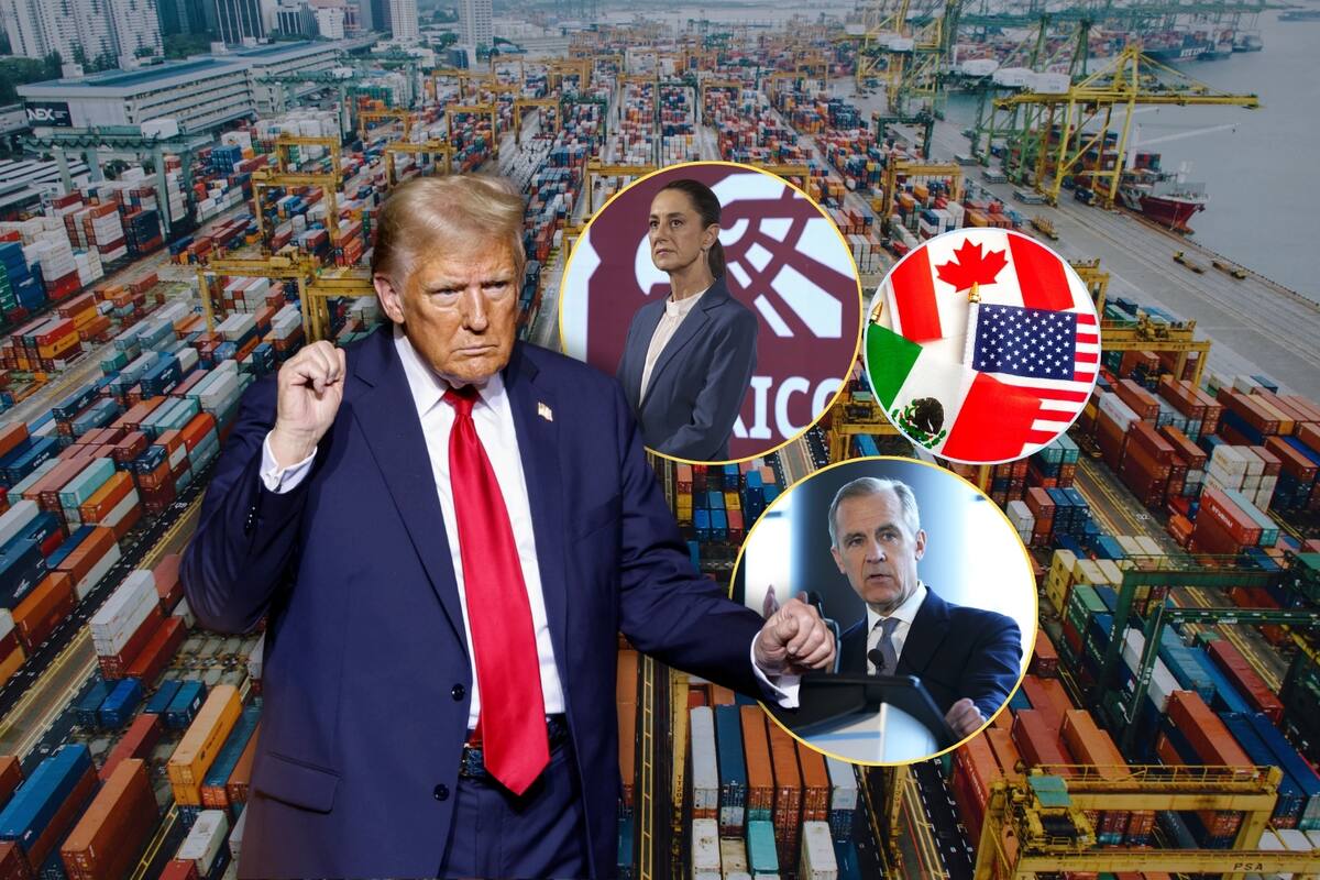 ¿Peligra el T-MEC? Donald Trump acusa a México y Canadá de hacer trampa en el comercio con Estados Unidos
