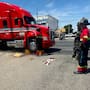 Adulto mayor es arrollado por tráiler y queda en estado crítico en San Luis Río Colorado