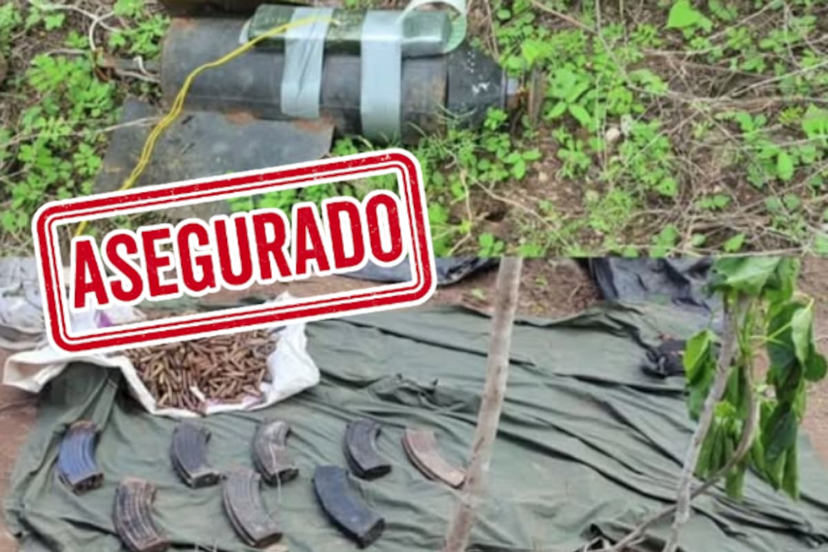Aseguran explosivos y más de mil cartuchos en operativo conjunto en Escuinapa