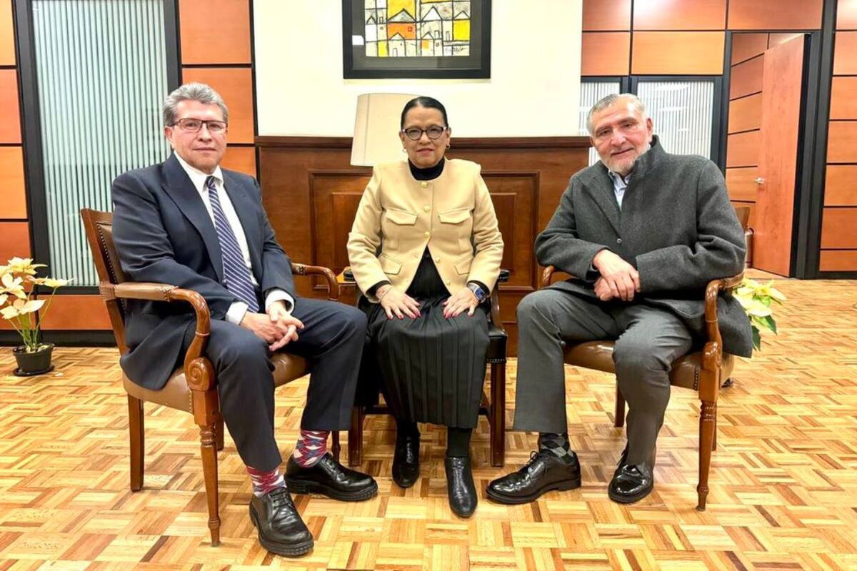 El encuentro también sirvió para limar asperezas entre Monreal y López, tras un conflicto por acusaciones de irregularidades en el Senado.