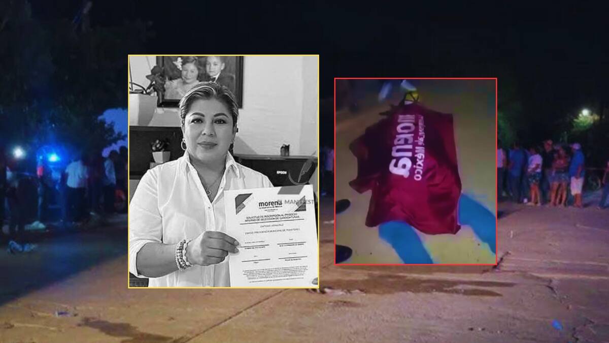Asesinan a Yesenia Lara, candidata de Morena a la alcaldía de Texistepec, Veracruz. Foto: Especial (Tomadas de X)