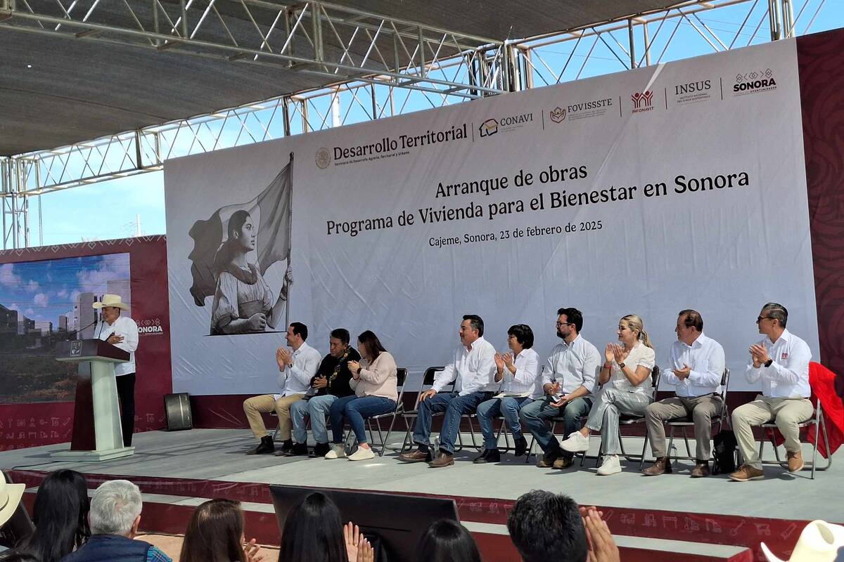Programa de Vivienda para el Bienestar en Cajeme: “Un día histórico para Sonora”, asegura Alfonso Durazo