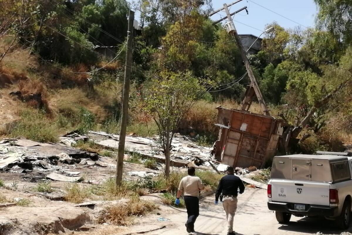 Arrojan cadáver en tramo de terracería en Colinas de Cortés