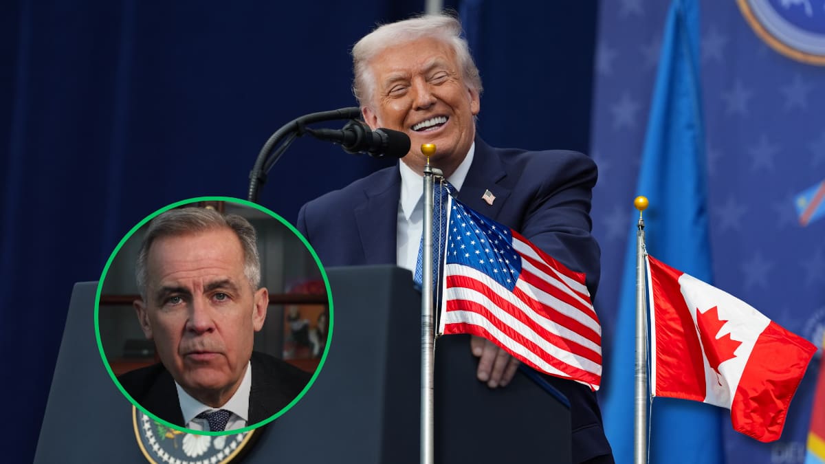 Donald Trump se refirió al primer ministro Mark Carney como “el futuro gobernador de Canadá”, en una nueva alusión a su deseo de que el país vecino sea el estado 51 de Estados Unidos