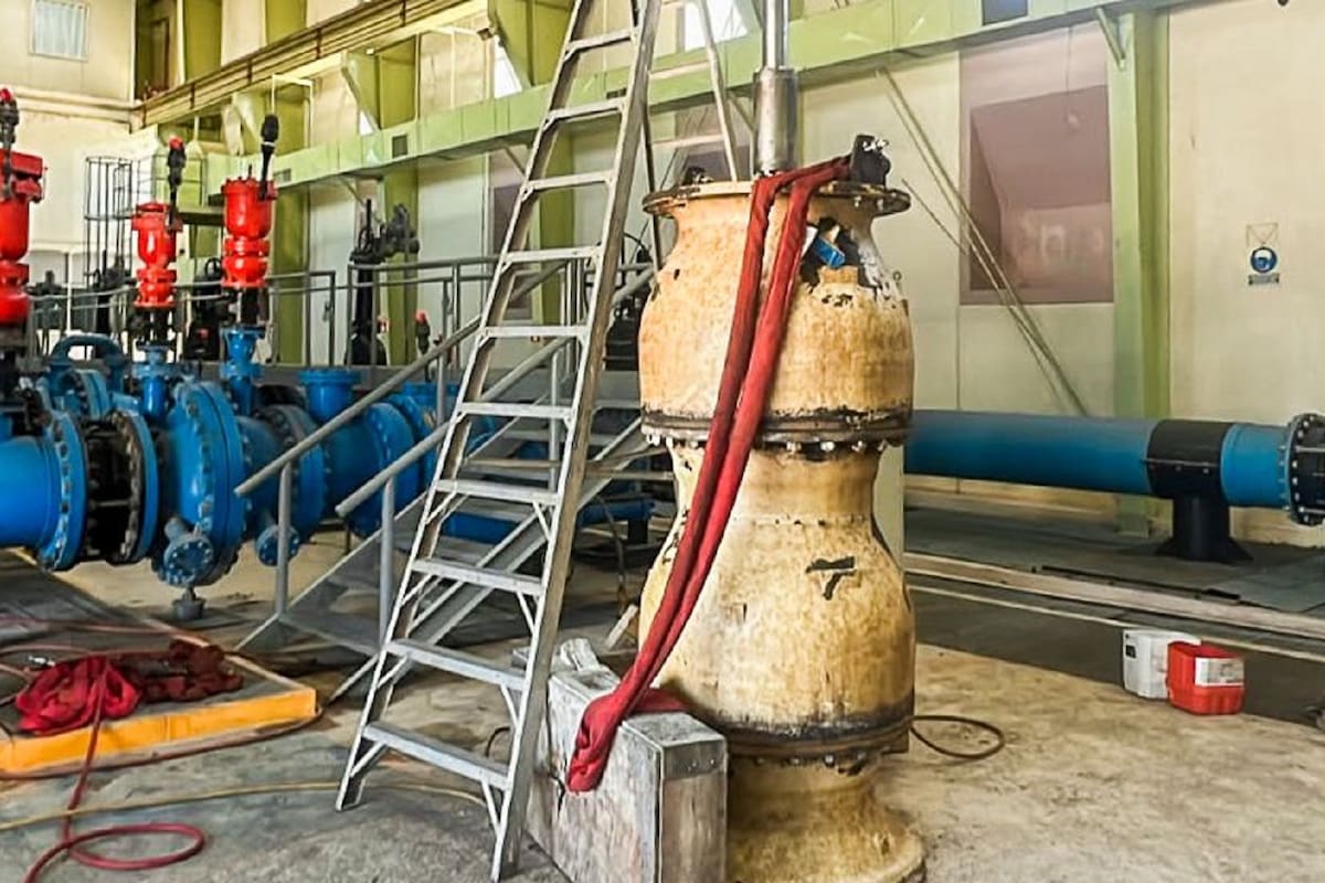 Regresará el agua en Tijuana este sábado tras reinstalación de equipo en sistema Booster El Carrizo