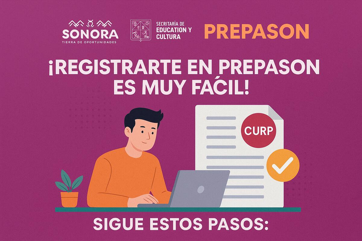 De esta forma puedes hacer tu registro en PREPASON